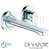Ideal Standard Connect Air Concept Air Chrome Built-In Basin Mixer Tap Spare Parts